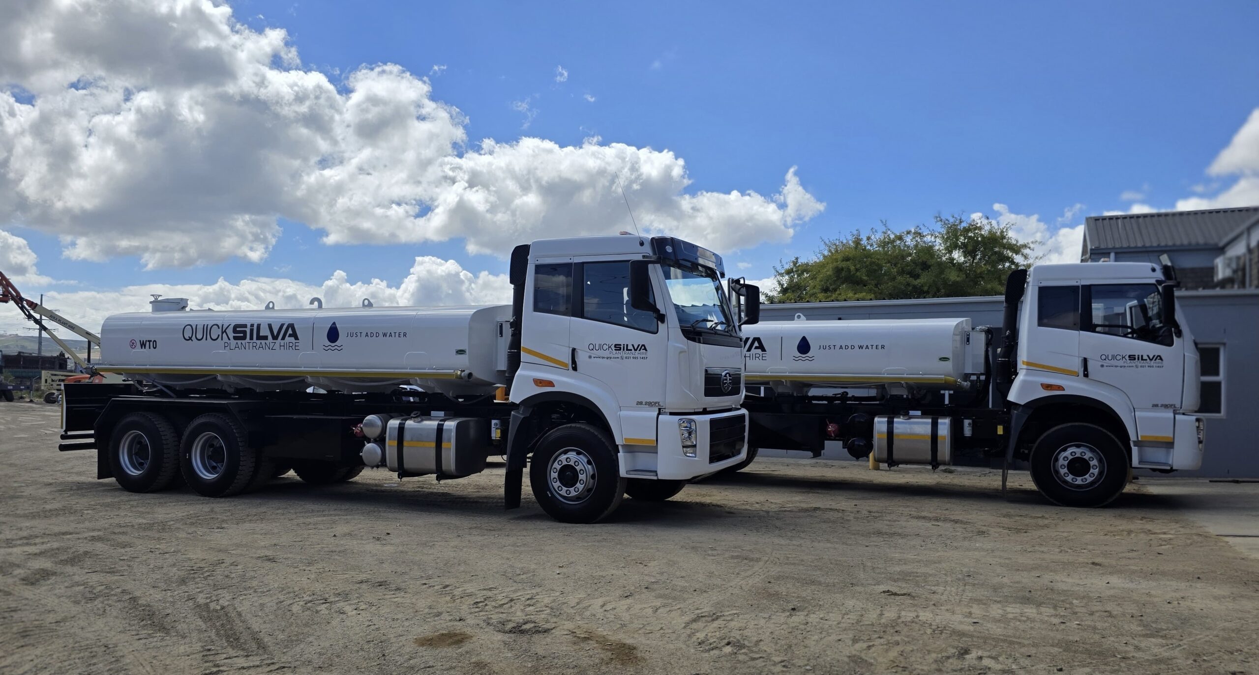 White Water Trucks in Cape Town